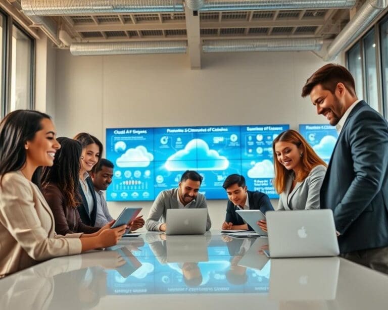 Wat zijn voordelen van werken met cloudplatforms?