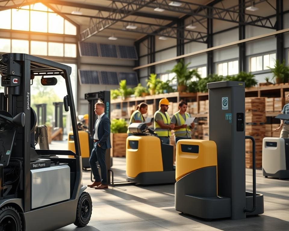 Waarom kiezen bedrijven voor elektrisch materieel?
