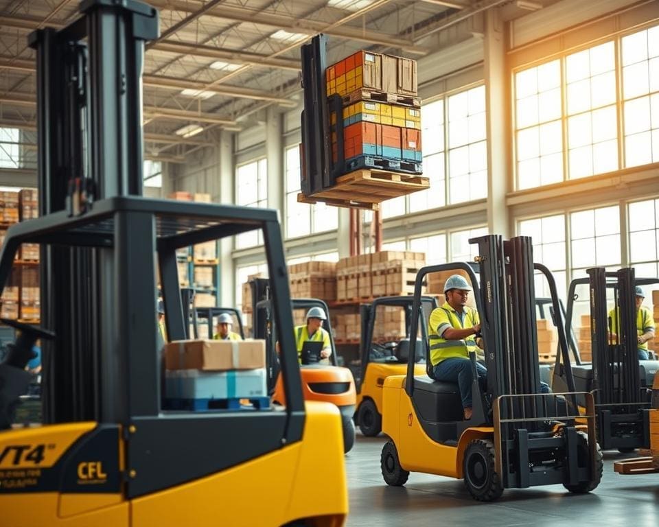 Waarom zijn heftrucks veelzijdig inzetbaar?
