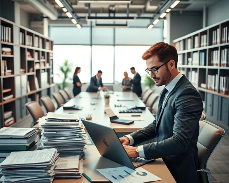 Hoe helpt een administratiekantoor ondernemers met hun boekhouding?