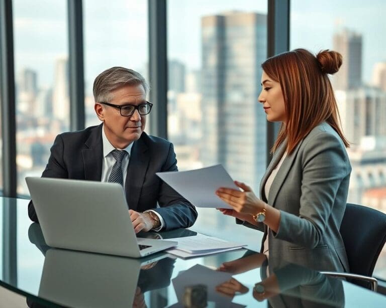 Hoe ondersteunt een financieel adviseur ondernemers?