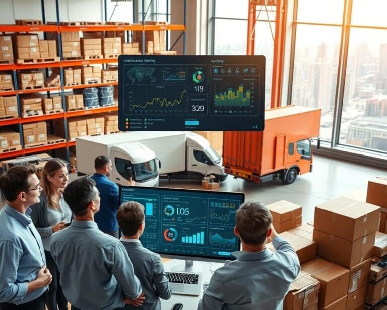 Hoe ondersteunt een logistiek dienstverlener efficiënte leveringen?