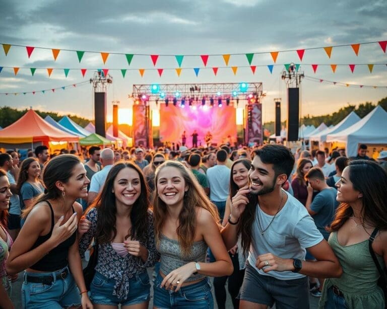 Waarom gaan groepen samen naar een muziekfestival?