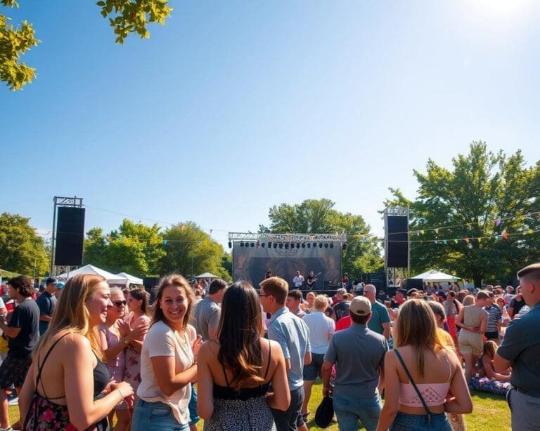 Waarom gaan mensen naar een openluchtconcert?
